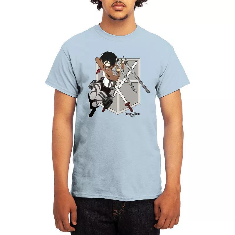 Men's Attack on Titan Mikasa Flying Emblem Tee, Boy's, Size: XXL, Green Product Image