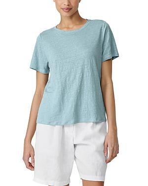 Eileen Fisher Linen Crewneck Tee Product Image
