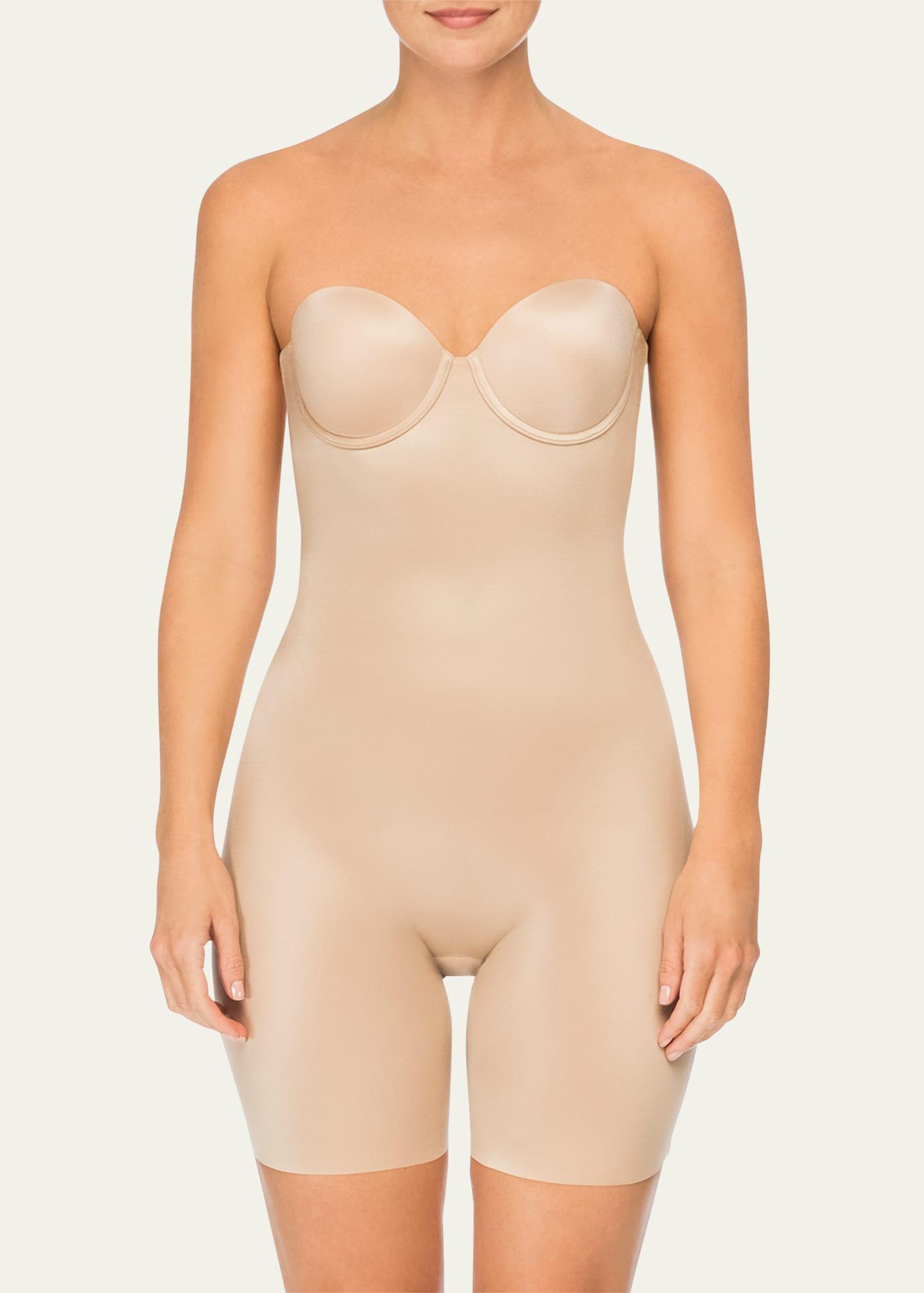 Spanx Suit Your Fancy Strapless Convertible Underwire Mid-Thigh Bodysuit Product Image