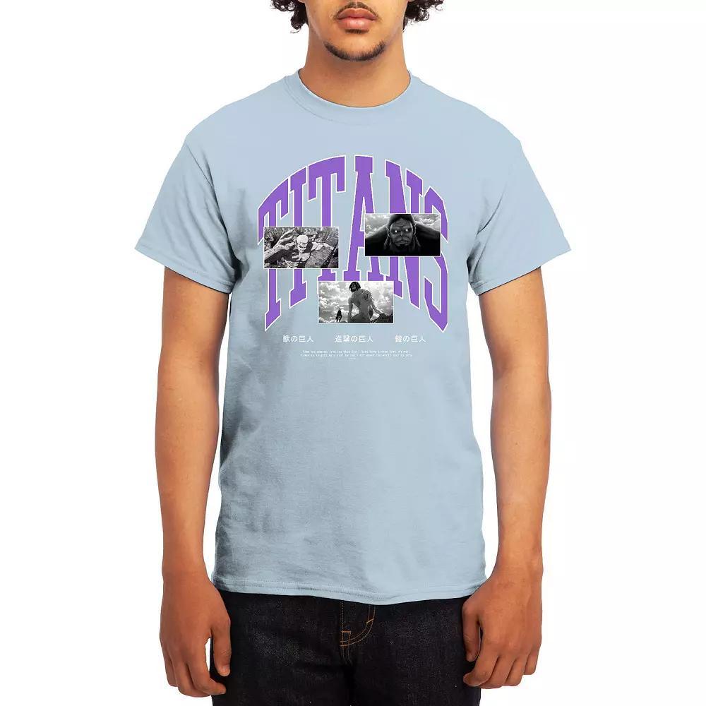 Men's Attack on Titan Athletic Graphic Tee, Size: XL, Black Product Image