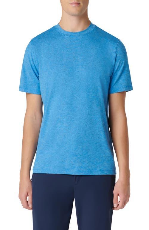 Mens Cotton Jersey Crewneck T-Shirt with Faux Layering Product Image