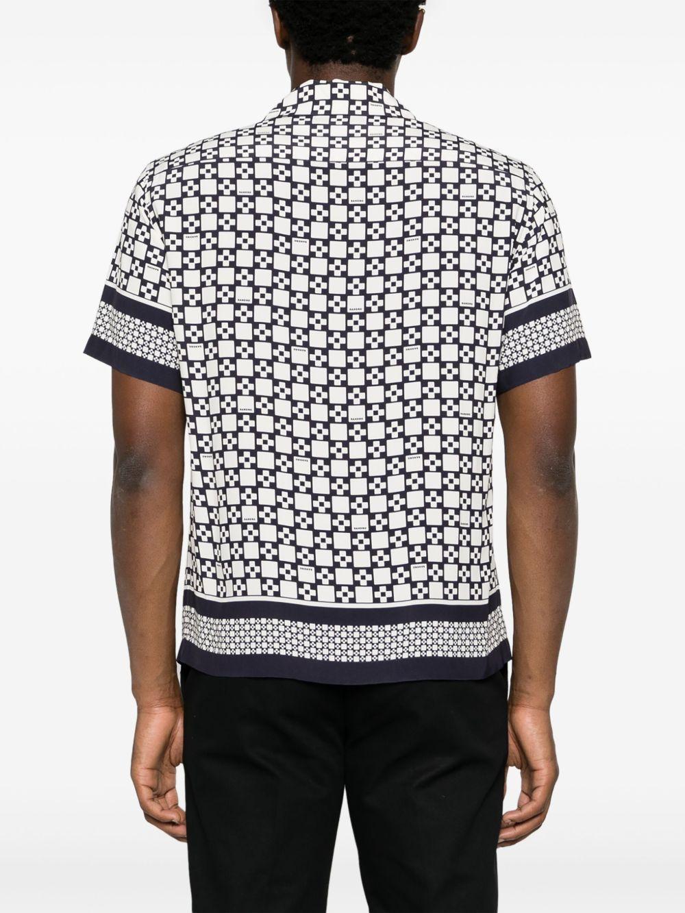 Square Cross shortsleeved shirt Product Image
