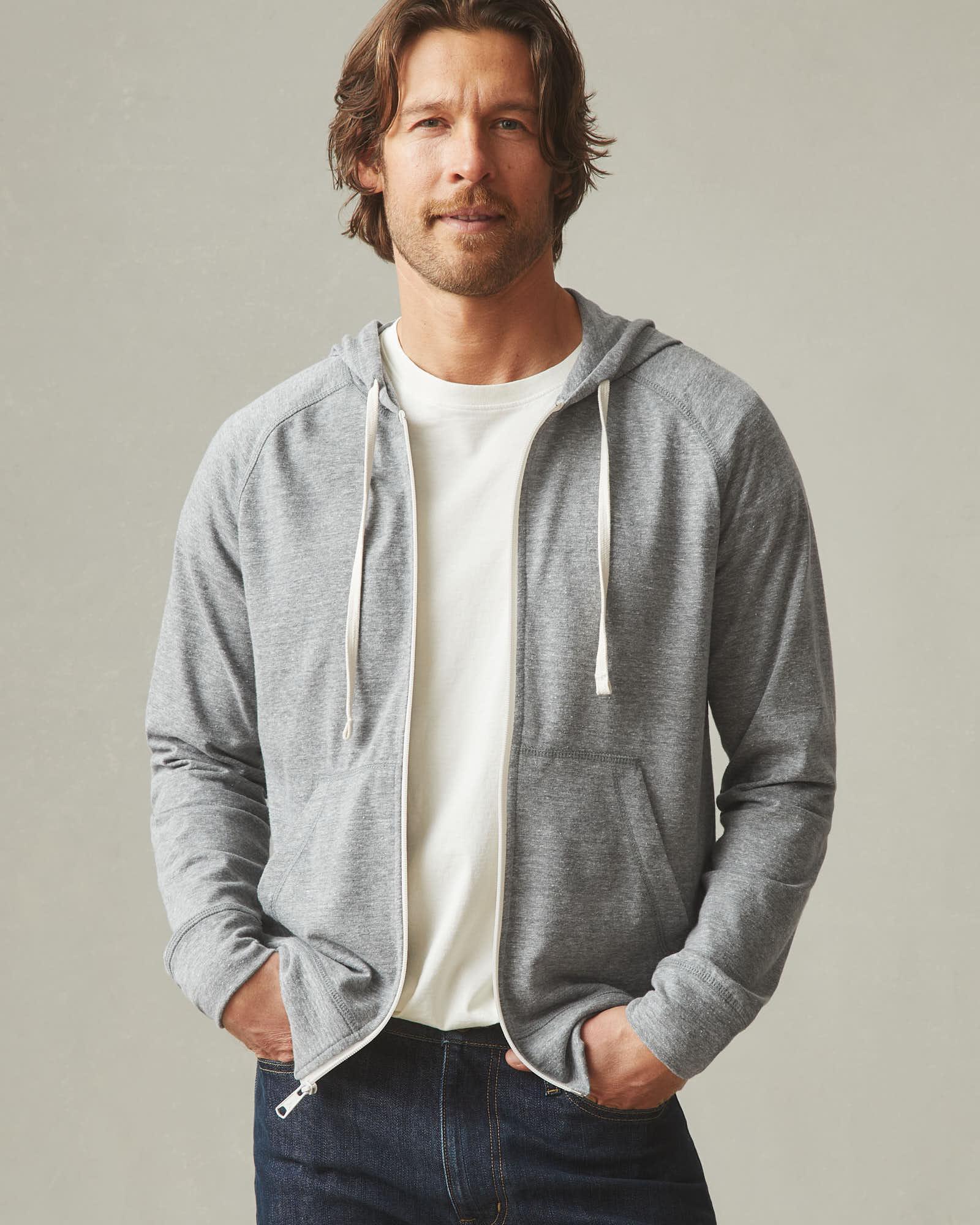 Women's Lightweight Full Zip - Dark Charcoal Heather Product Image
