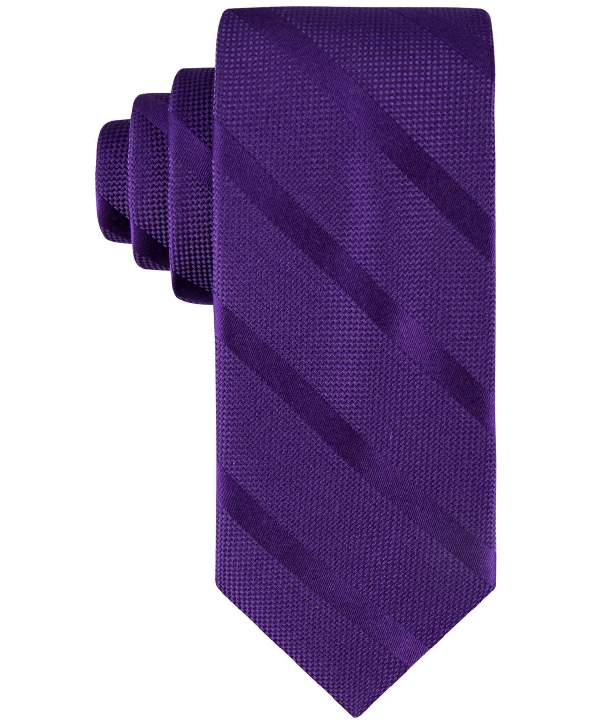 Tommy Hilfiger Mens Solid Textured Stripe Tie Product Image