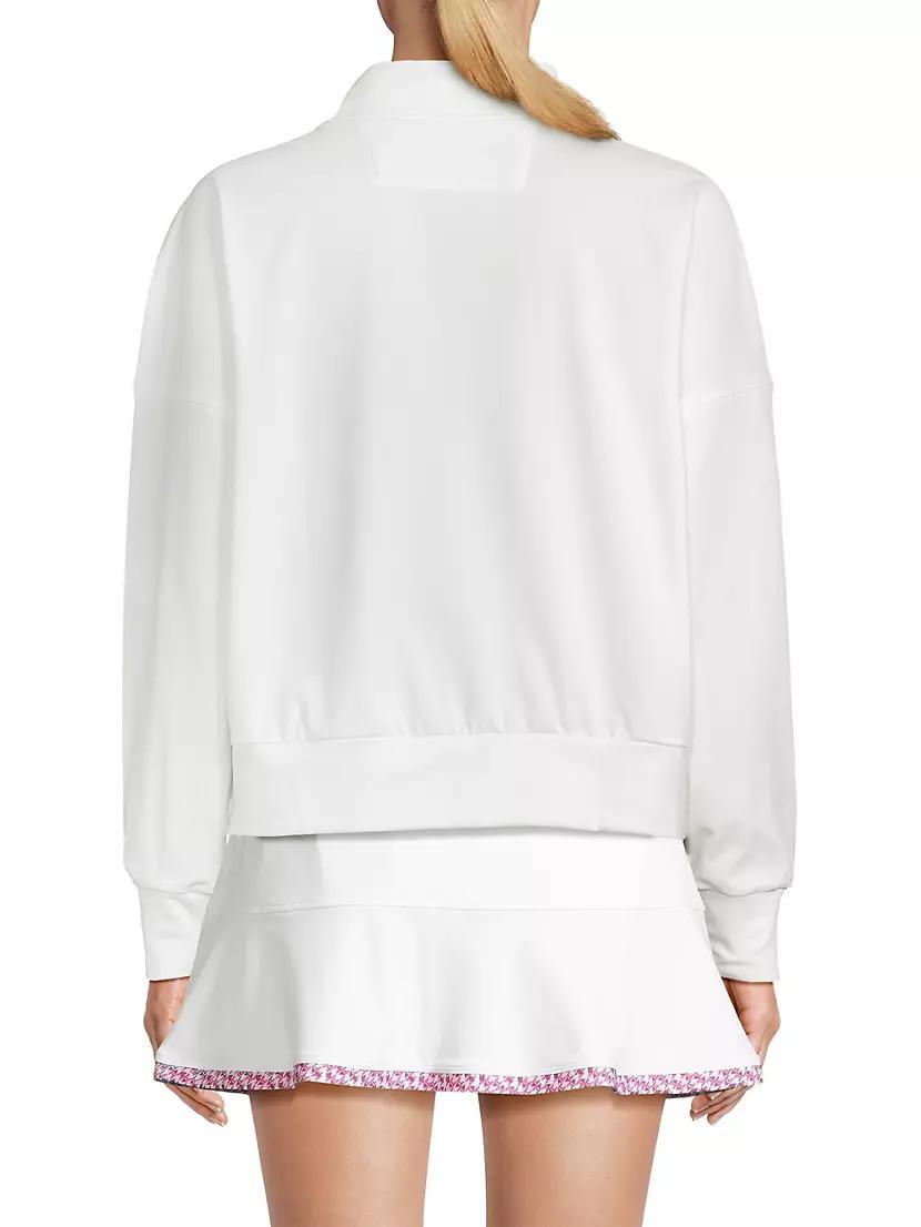 Evie Mock Turtlneck Sweatshirt Product Image