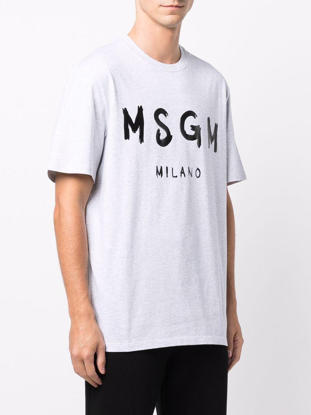 logo-print cotton T-shirt Product Image