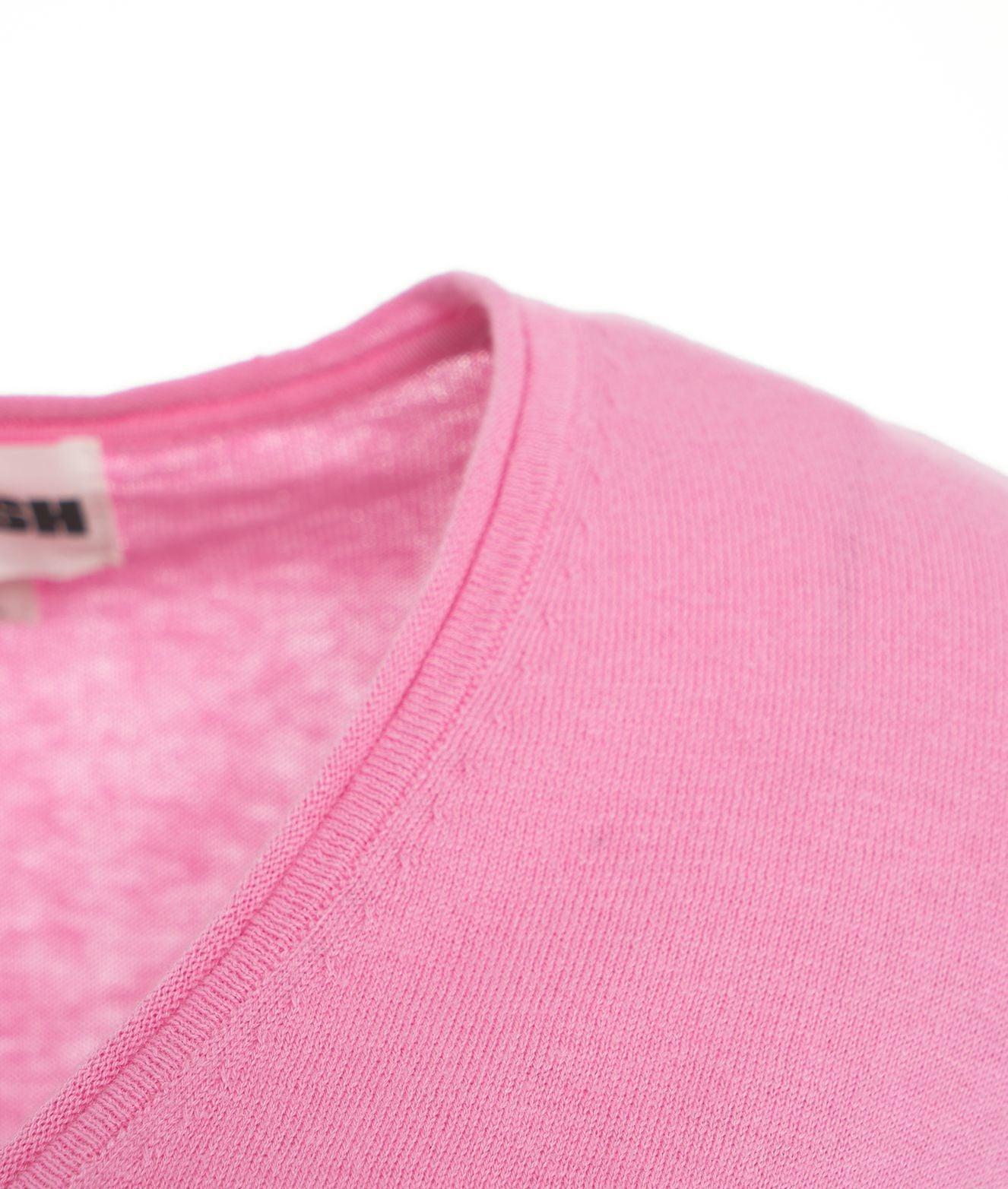 Knit pullover with V-neck Product Image