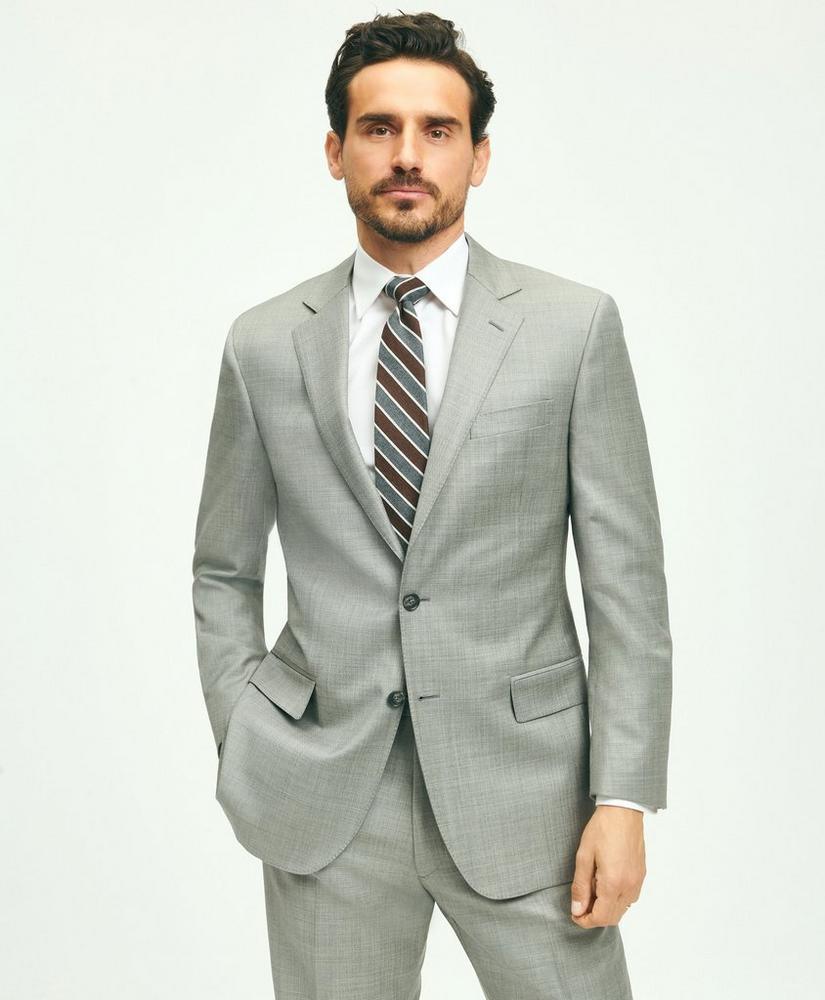 Traditional Fit  Wool Sharkskin 1818 Suit Product Image