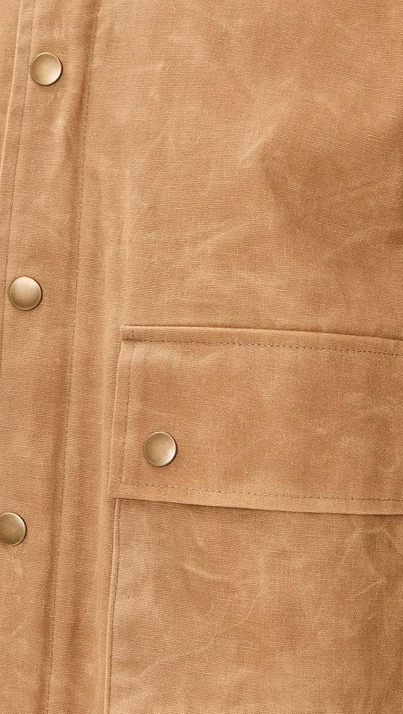 THE GREAT. The Waxed Swingy Jacket | Shopbop Product Image