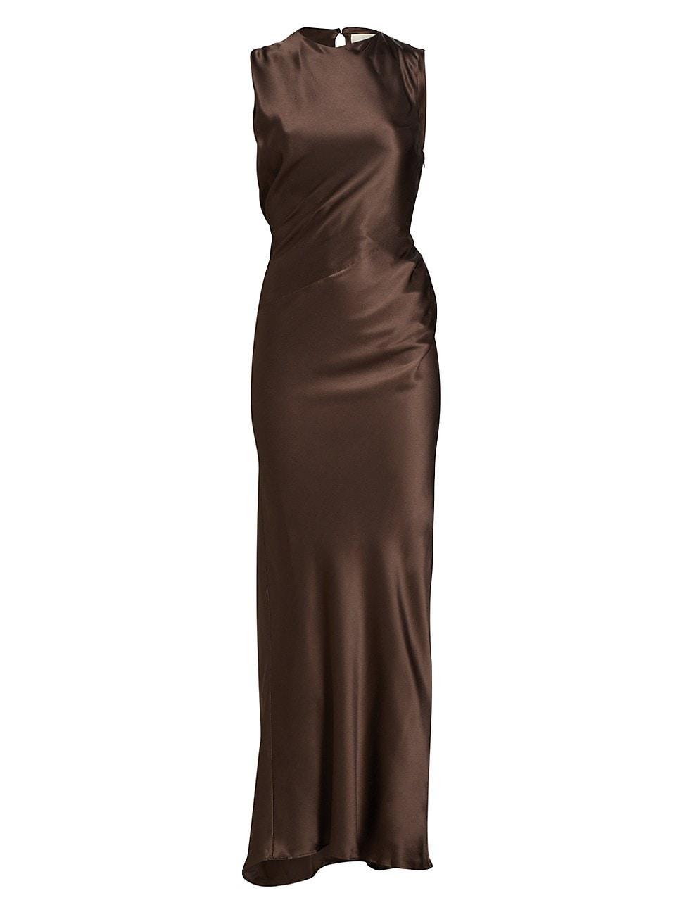 Womens Anwen Silk Sleeveless Maxi Dress Product Image