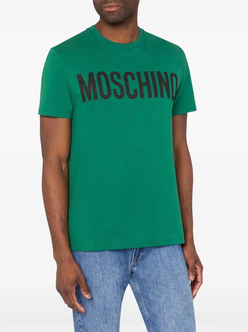 logo-print cotton T-shirt Product Image