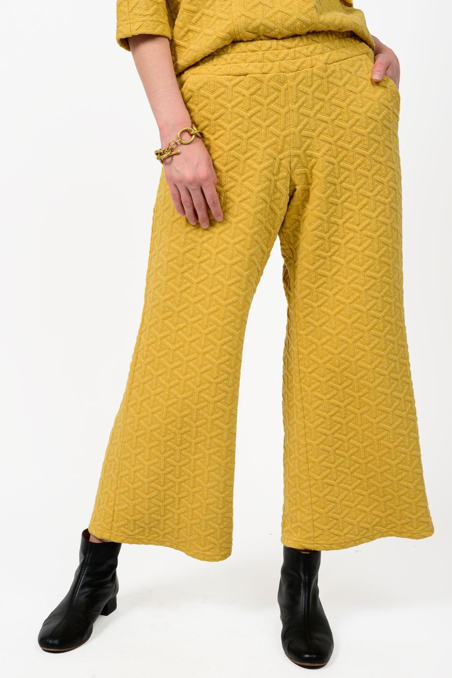 Quilted Knit Pant Product Image