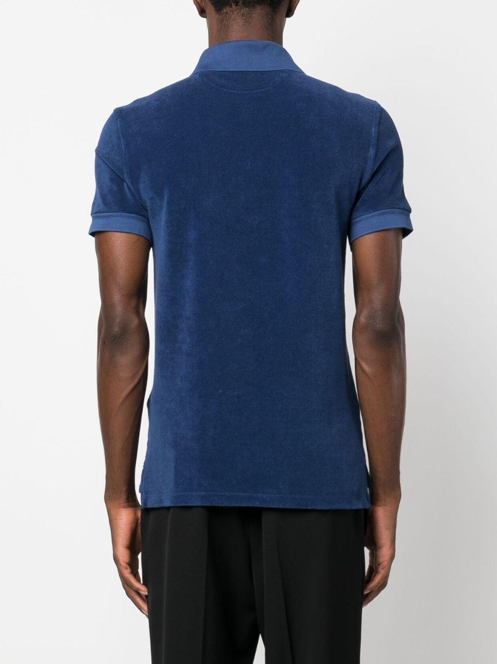 towelling-finish polo shirt Product Image