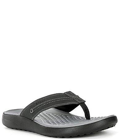 Crocs Yukon Vista II LiteRide™ Men's Flip Flops, Size: M8W10, Green Product Image