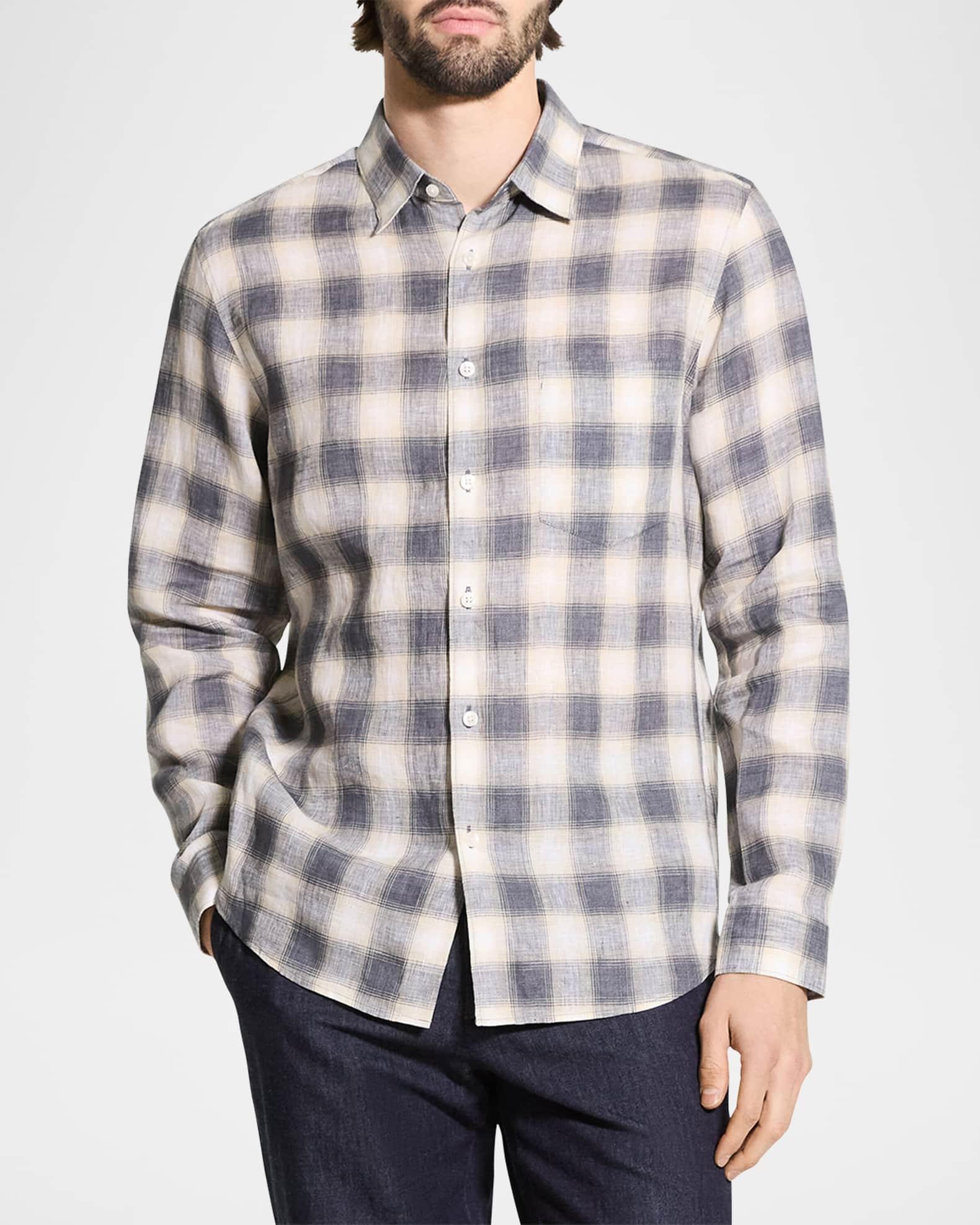 Men's Irving Ombre Check Pocket Sport Shirt Product Image