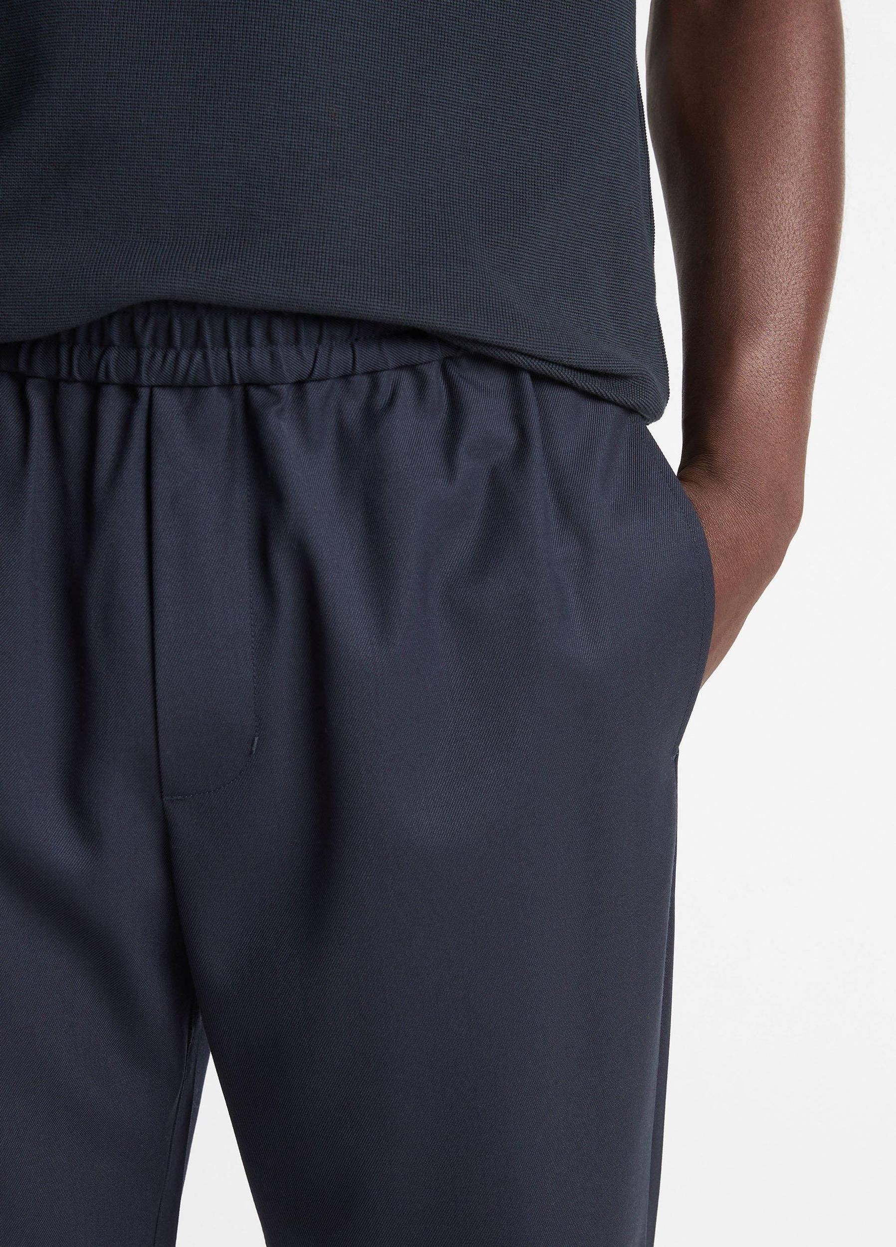 Louie Relaxed Wool-Blend Twill Pant Product Image