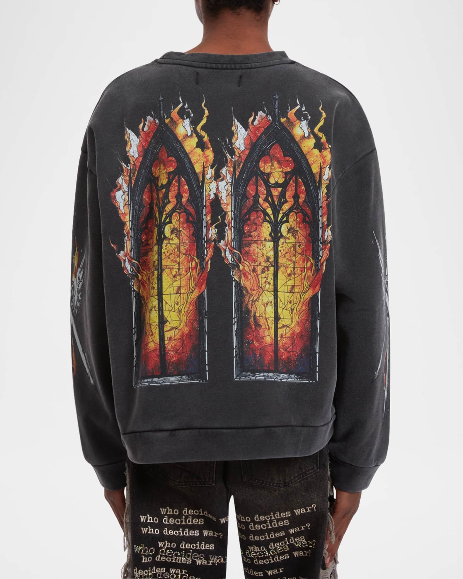 Men's Chapel Screen Printed Sweater  Product Image