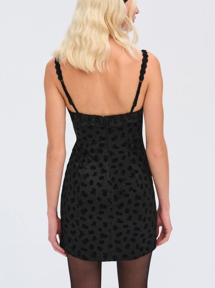 Claira Mini Dress — Black Product Image