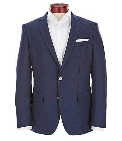 Mens Hutson Wool Single-Breasted Blazer Product Image