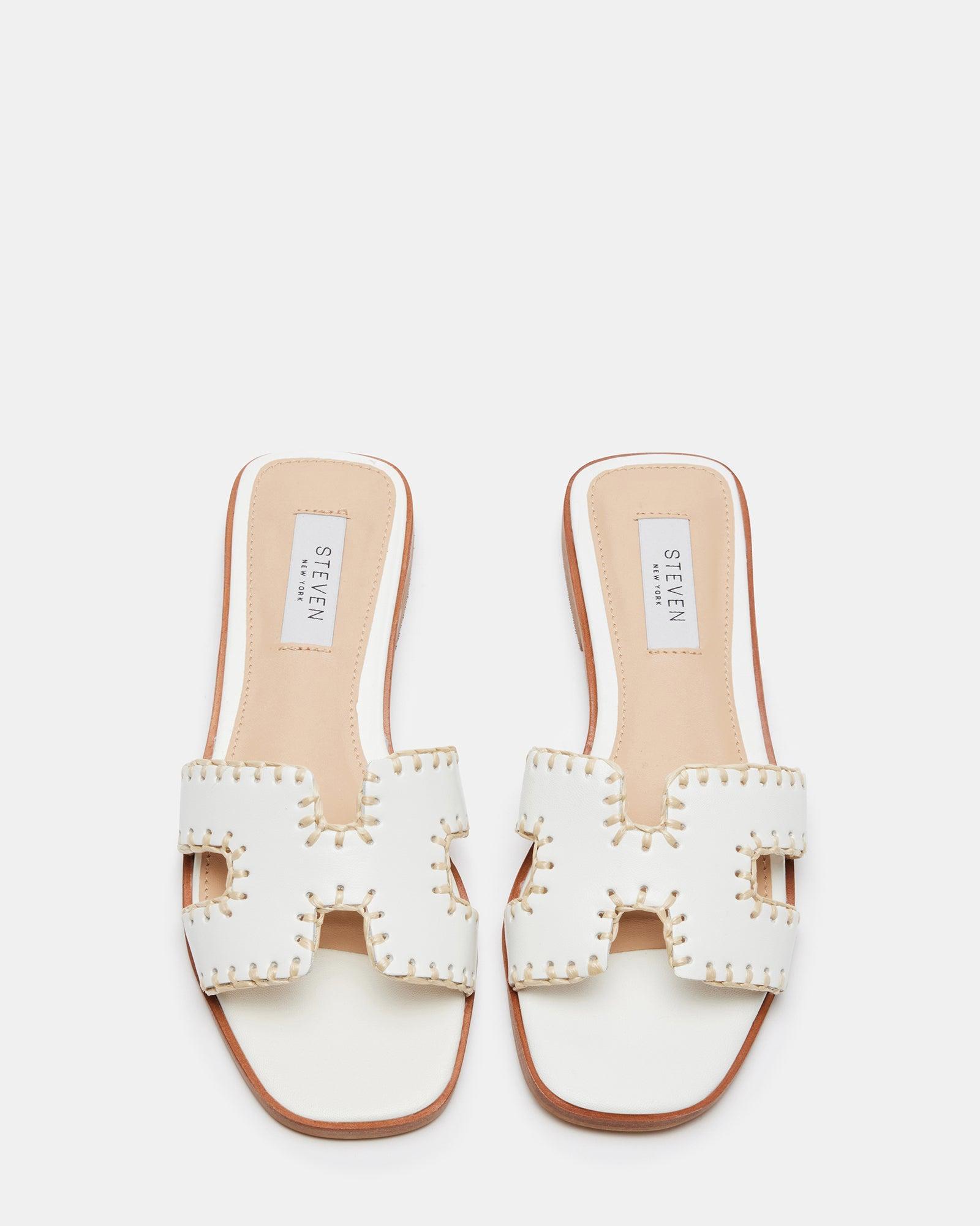 HADYN WOVEN WHITE LEATHER Female Product Image