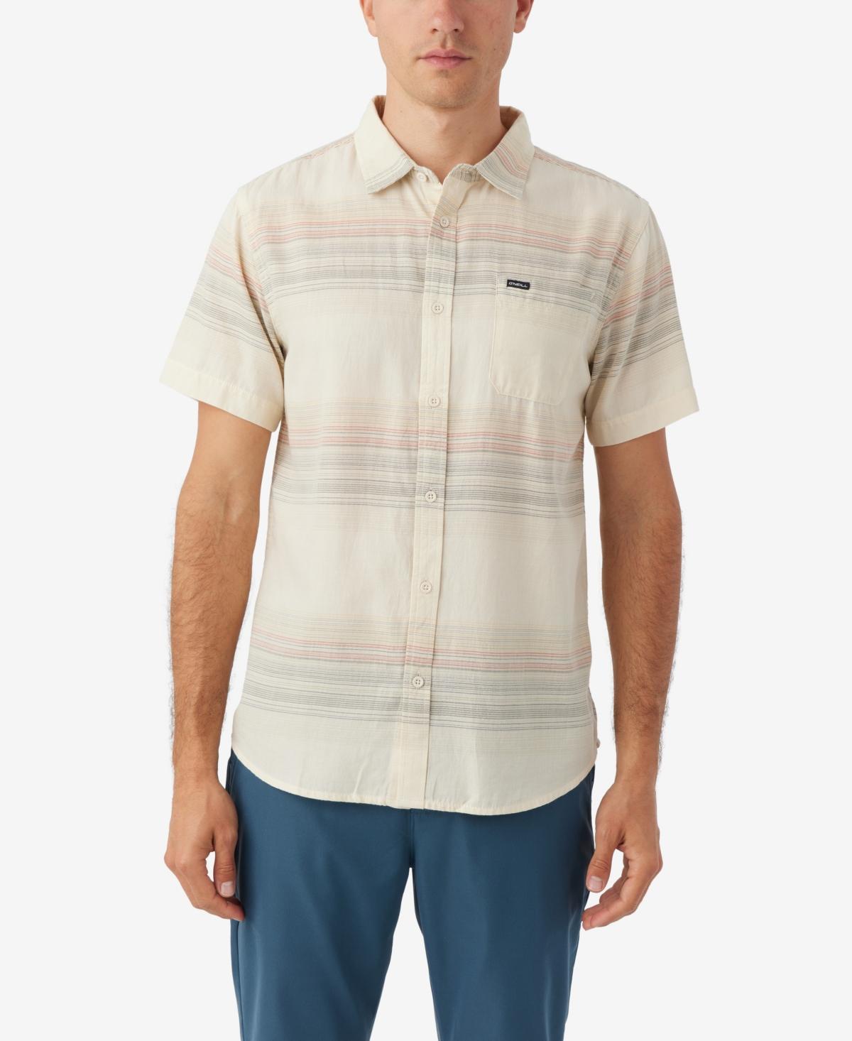 ONeill Mens Seafaring Stripe Short Sleeve Standard Shirt Product Image