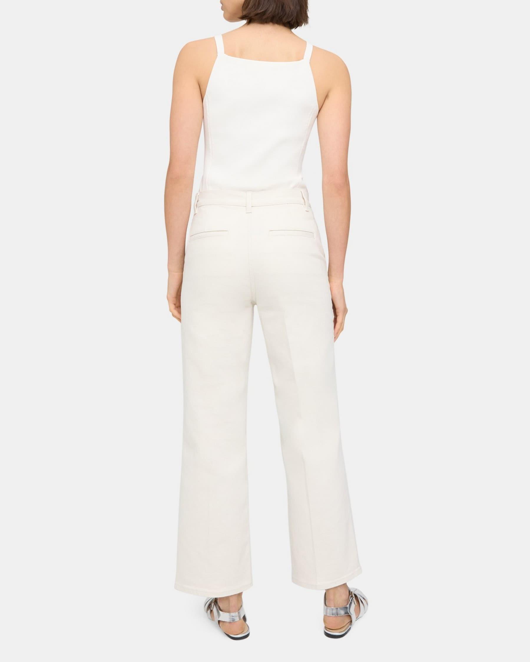 Wide Leg Jean in Dyed Denim Product Image