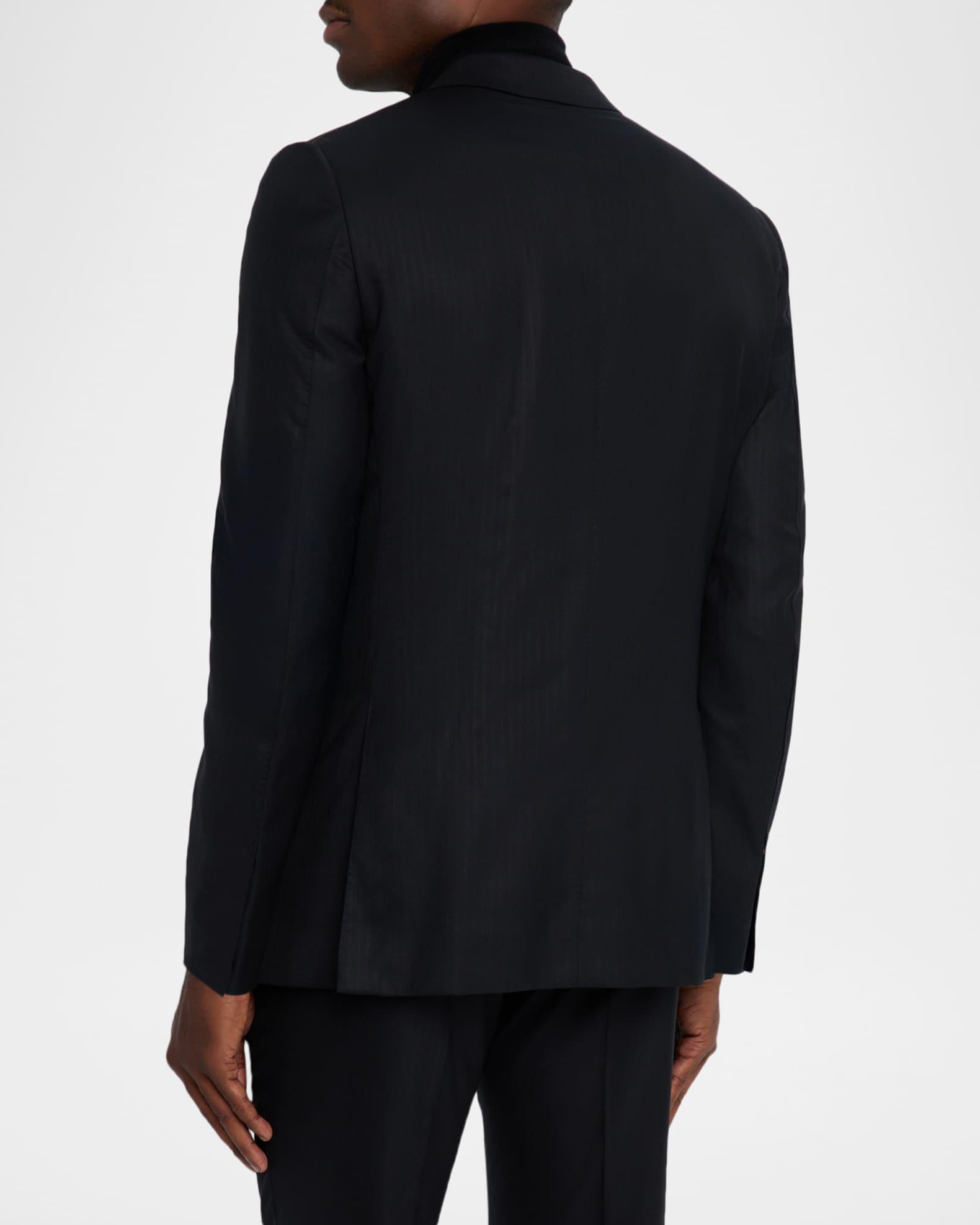 Men's Centoventimila Wool Tonal Stripe Suit Product Image