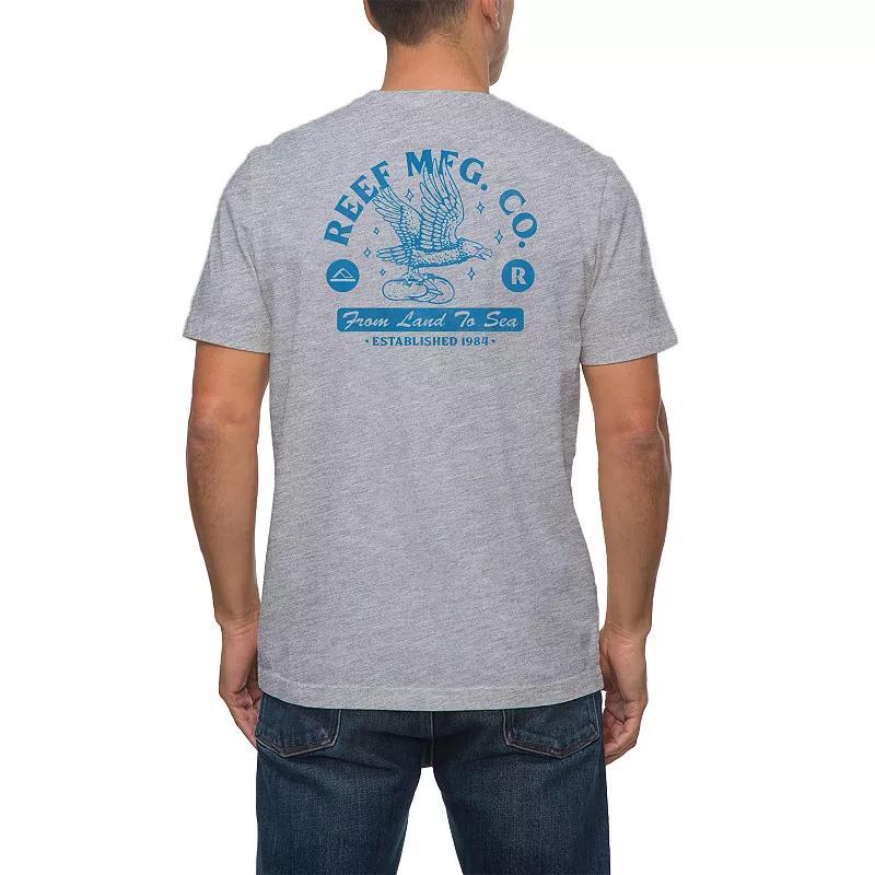 Mens REEF Velocet Graphic Tee Yellow Product Image