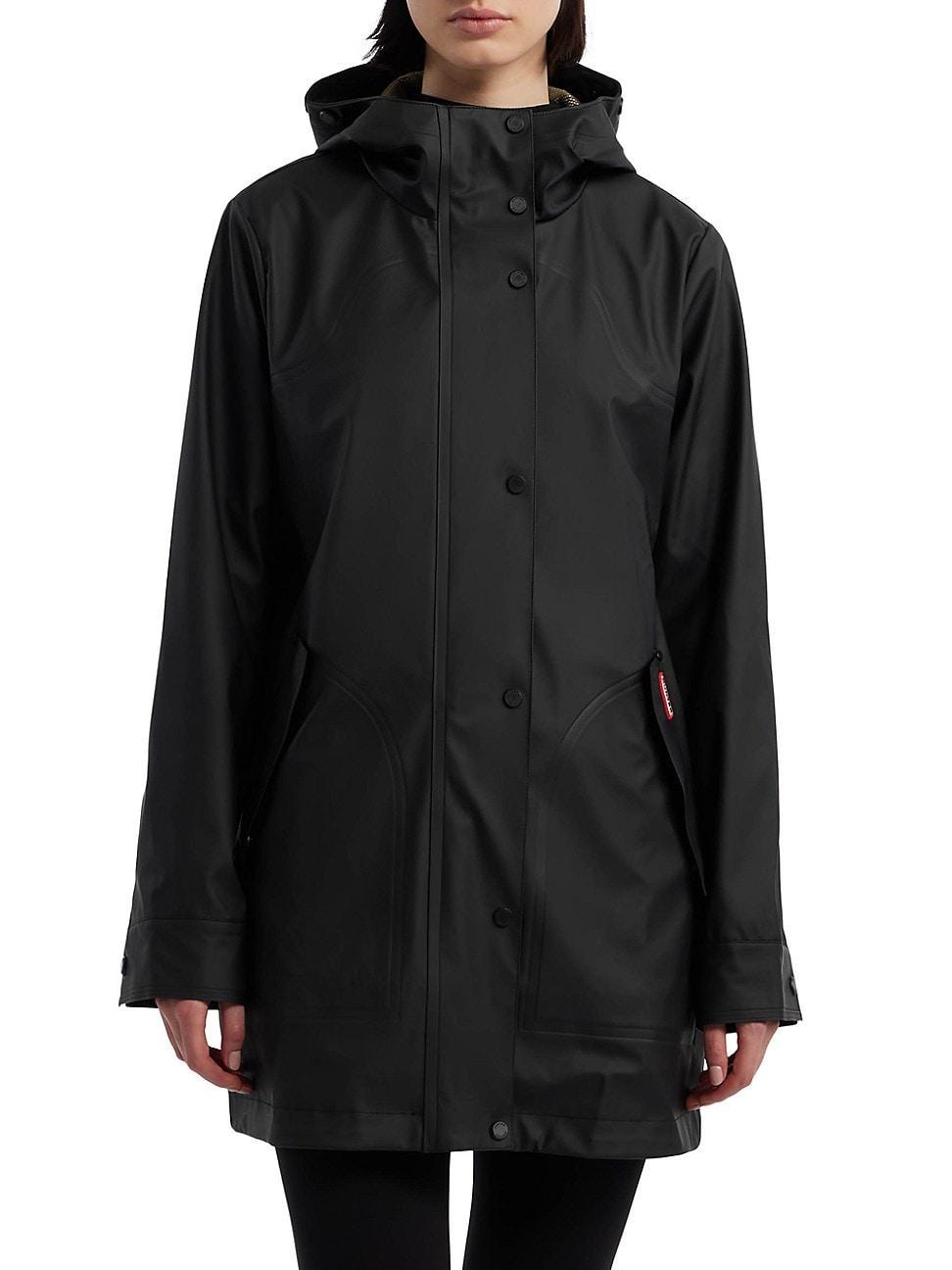 Womens Acacia Rubberized Hooded Rain Jacket Product Image