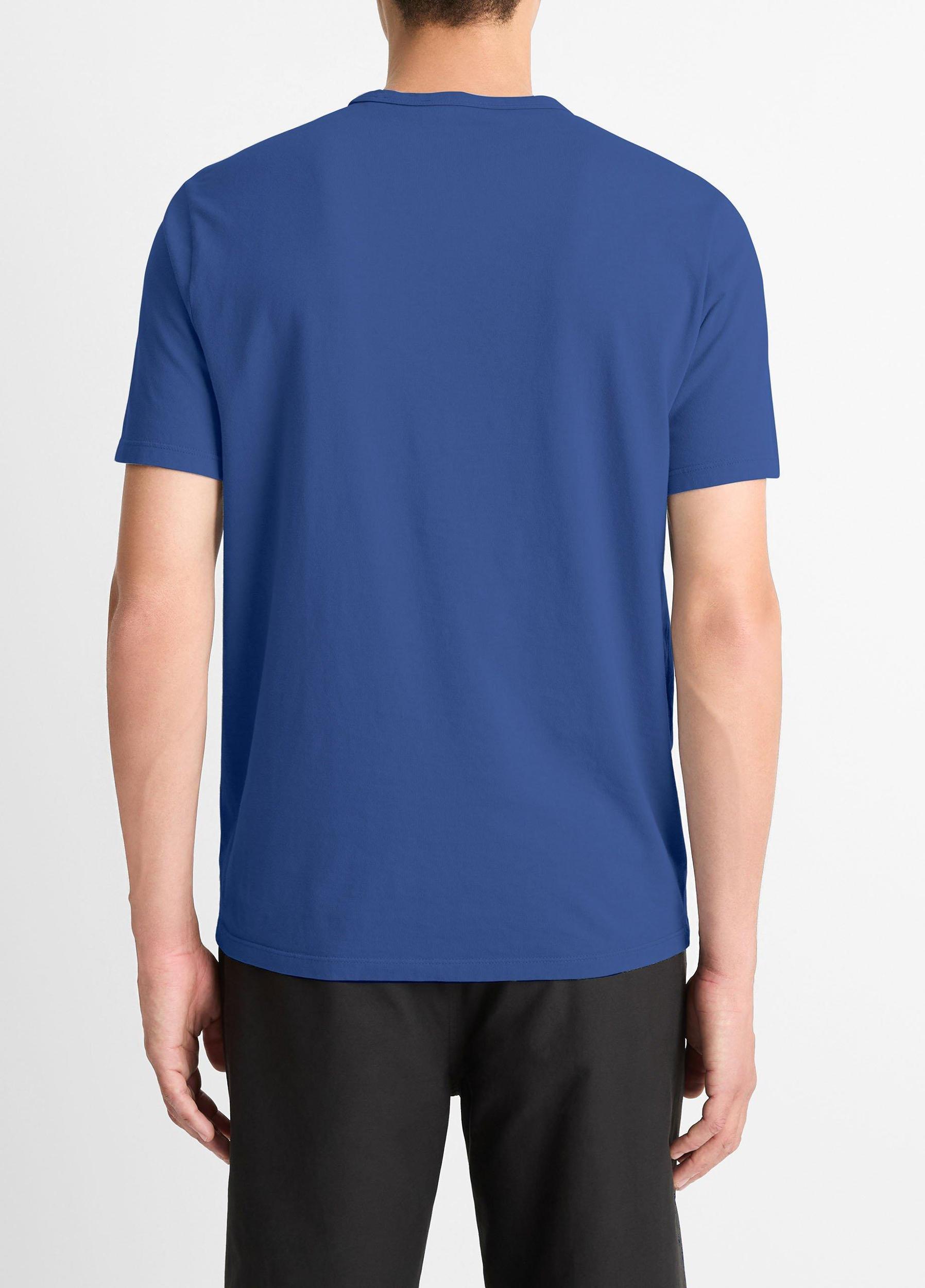 Mens Garment Dye Cotton T-Shirt Vince Product Image