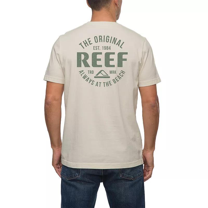 Mens REEF Velocet Graphic Tee Yellow Product Image