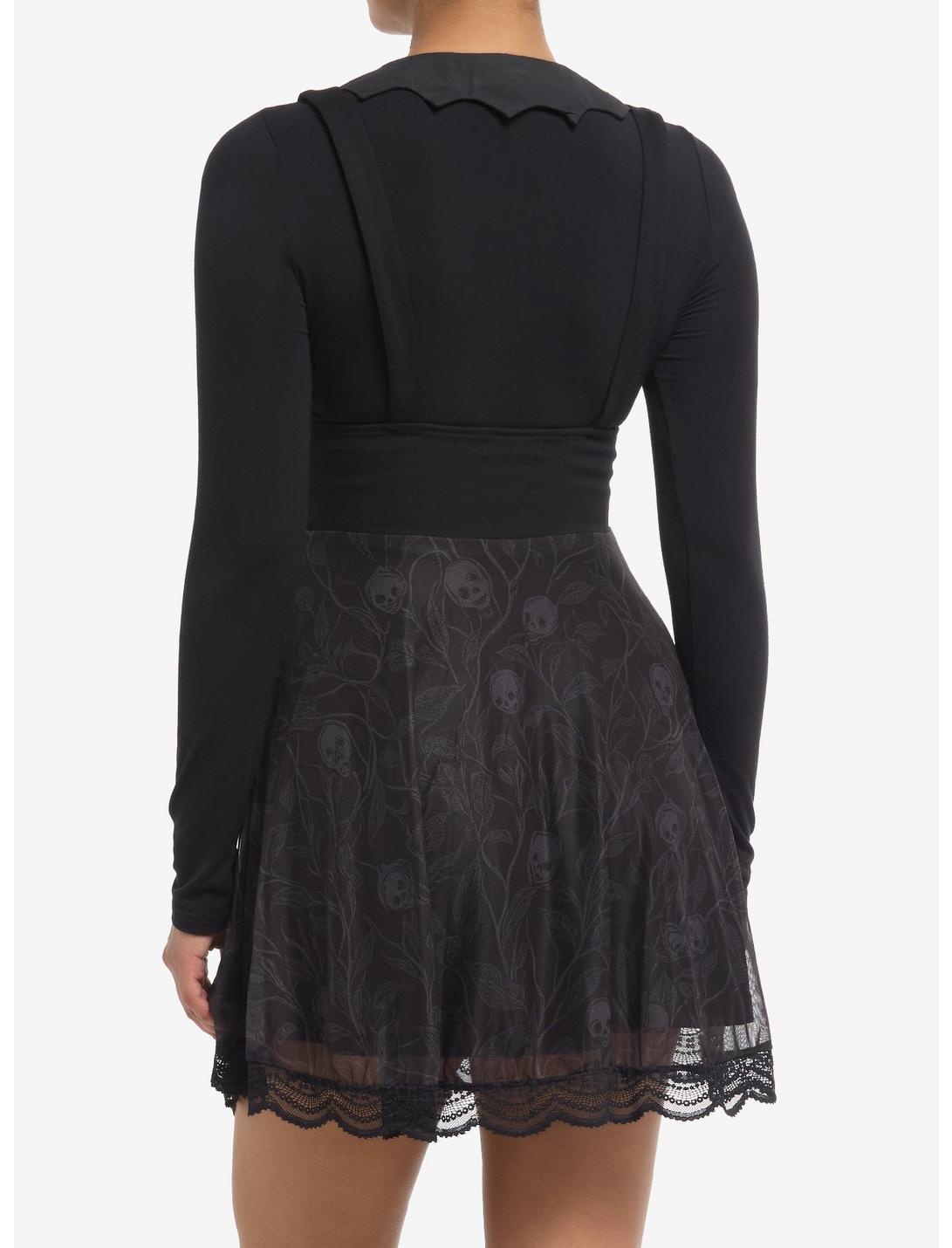 Skull Vines Buckle Strap Skirtall Product Image