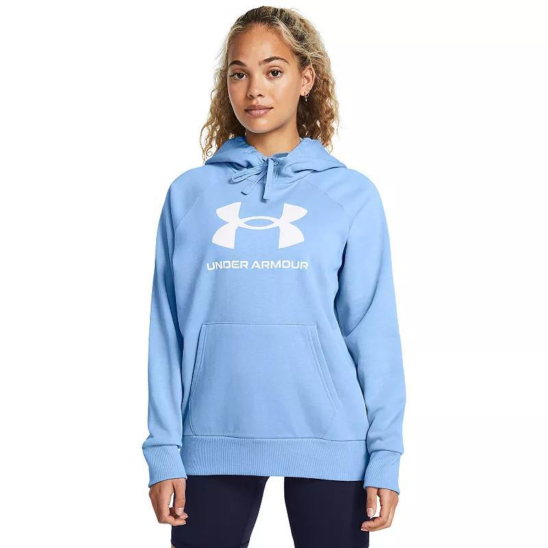 UA Rival Fleece Big Logo Womens Hoodie Product Image
