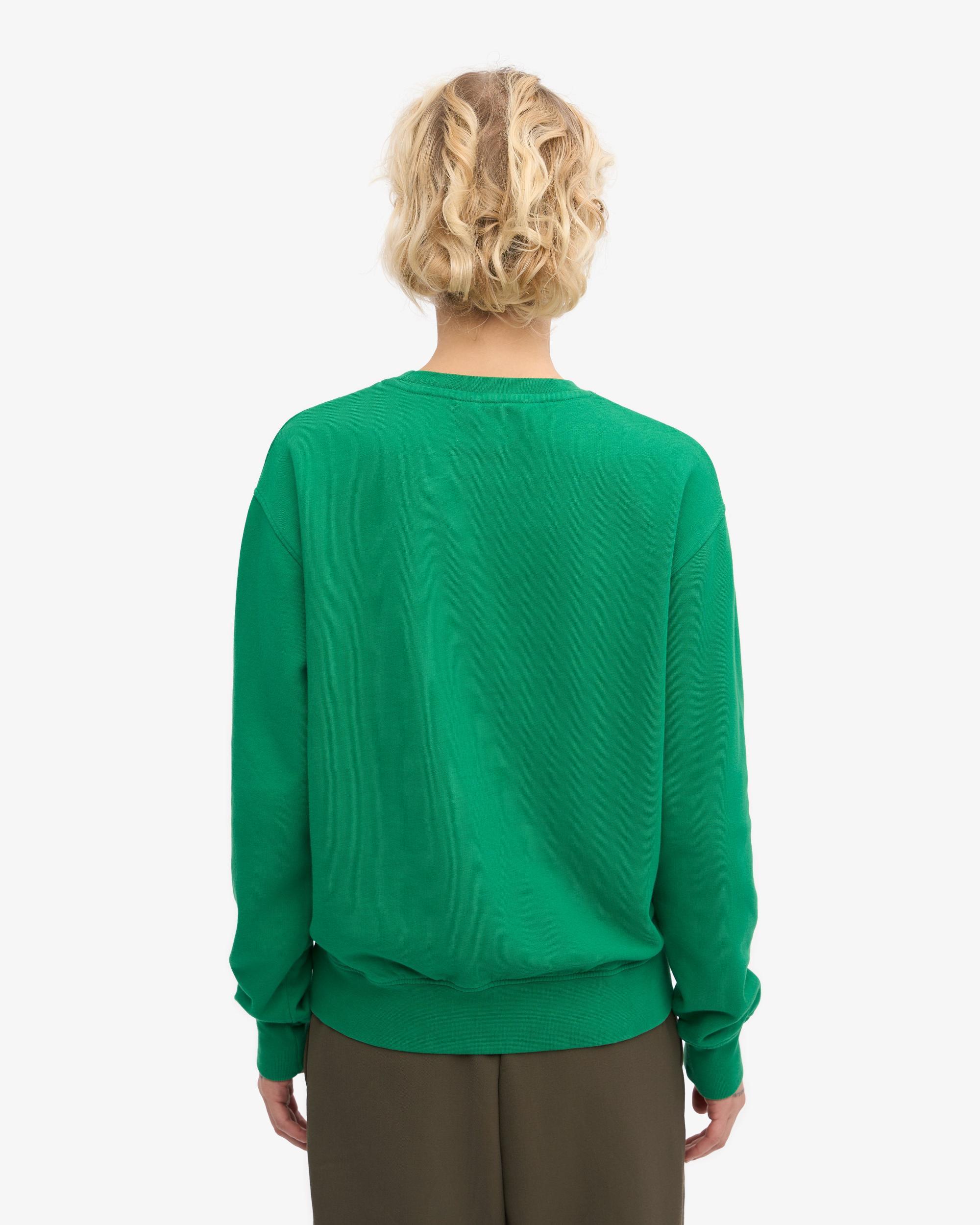 Women Classic Organic Crew - Kelly Green Product Image