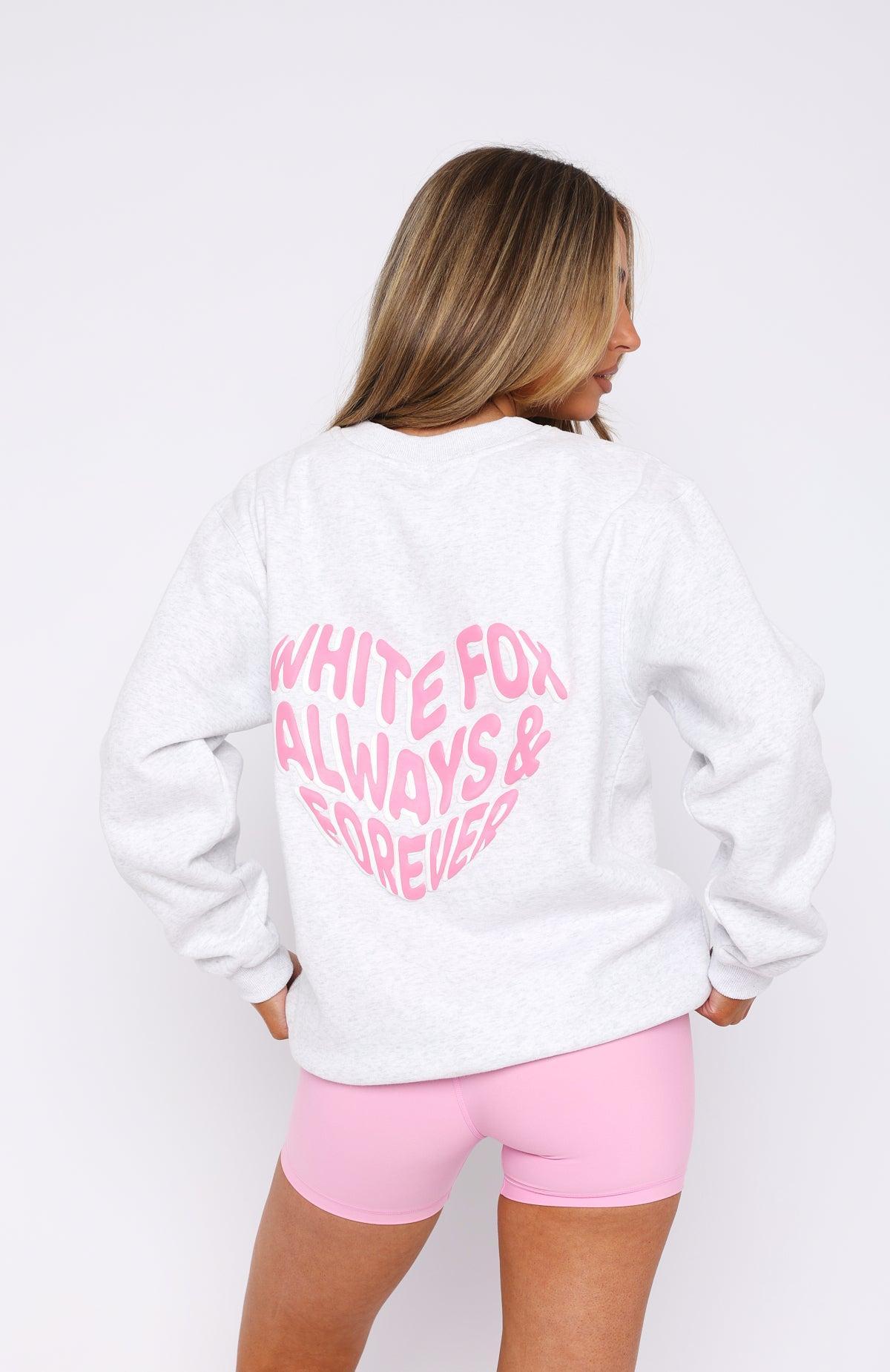 Head Over Heart Oversized Sweater Grey Marle Product Image