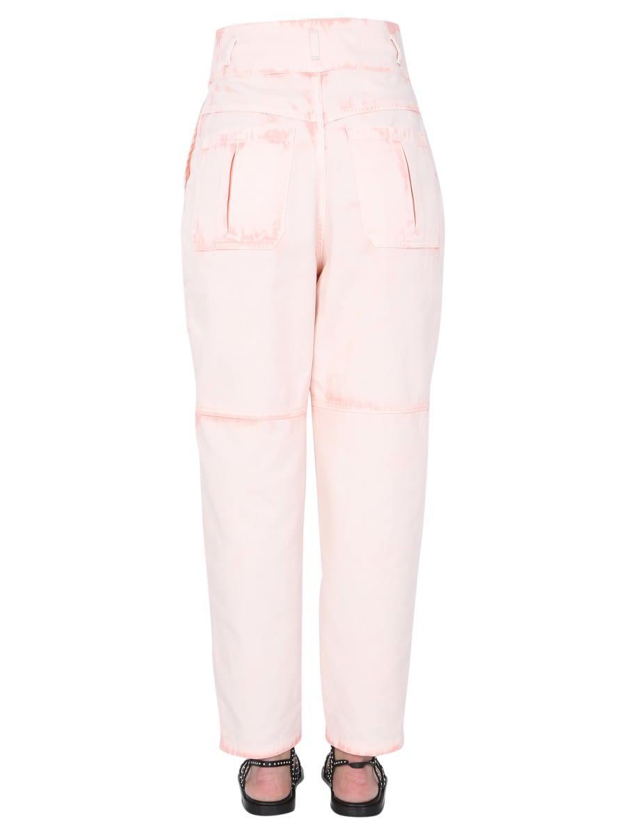 ALBERTA FERRETTI Slouchy Fit Jeans In Pink Product Image