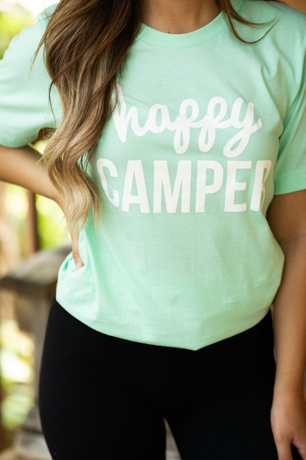 Mint Happy Camper Graphic Tee Product Image