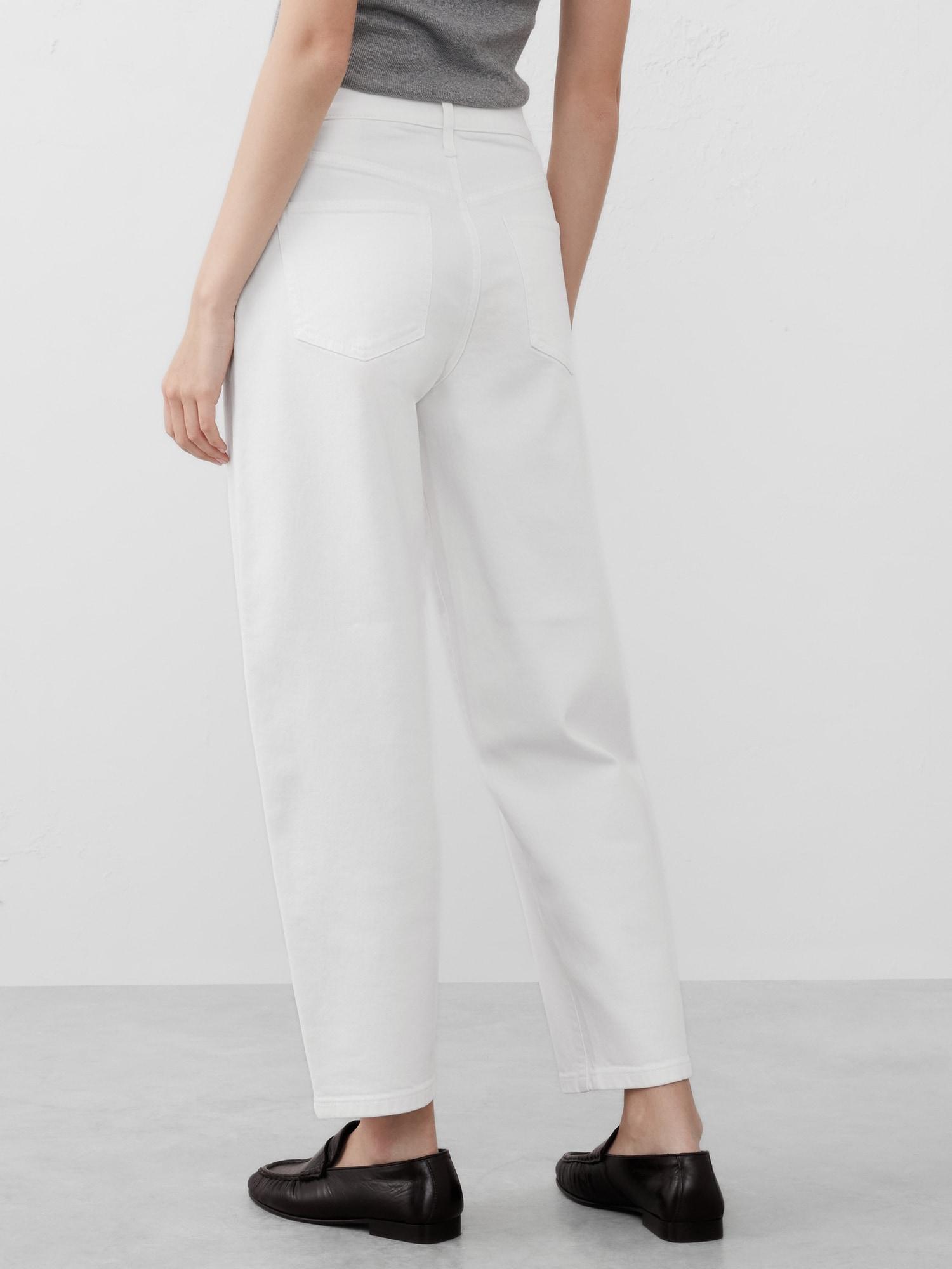 High-Rise Barrel Jean Product Image