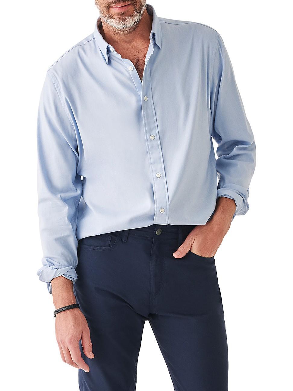Faherty Performance Stretch Solid Movement Woven Shirt Product Image