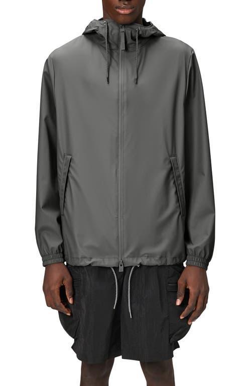 Rains Womens Storm Breaker Hooded Waterproof Raincoat Product Image