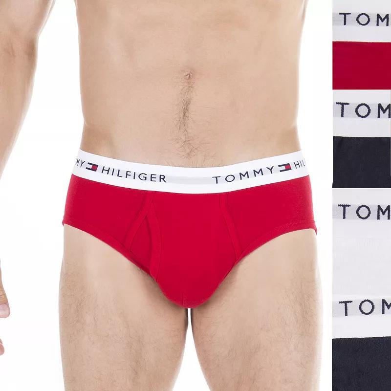 Men's Tommy Hilfiger 4-pack Cotton Classic Briefs, Size: XXL, Brown Product Image