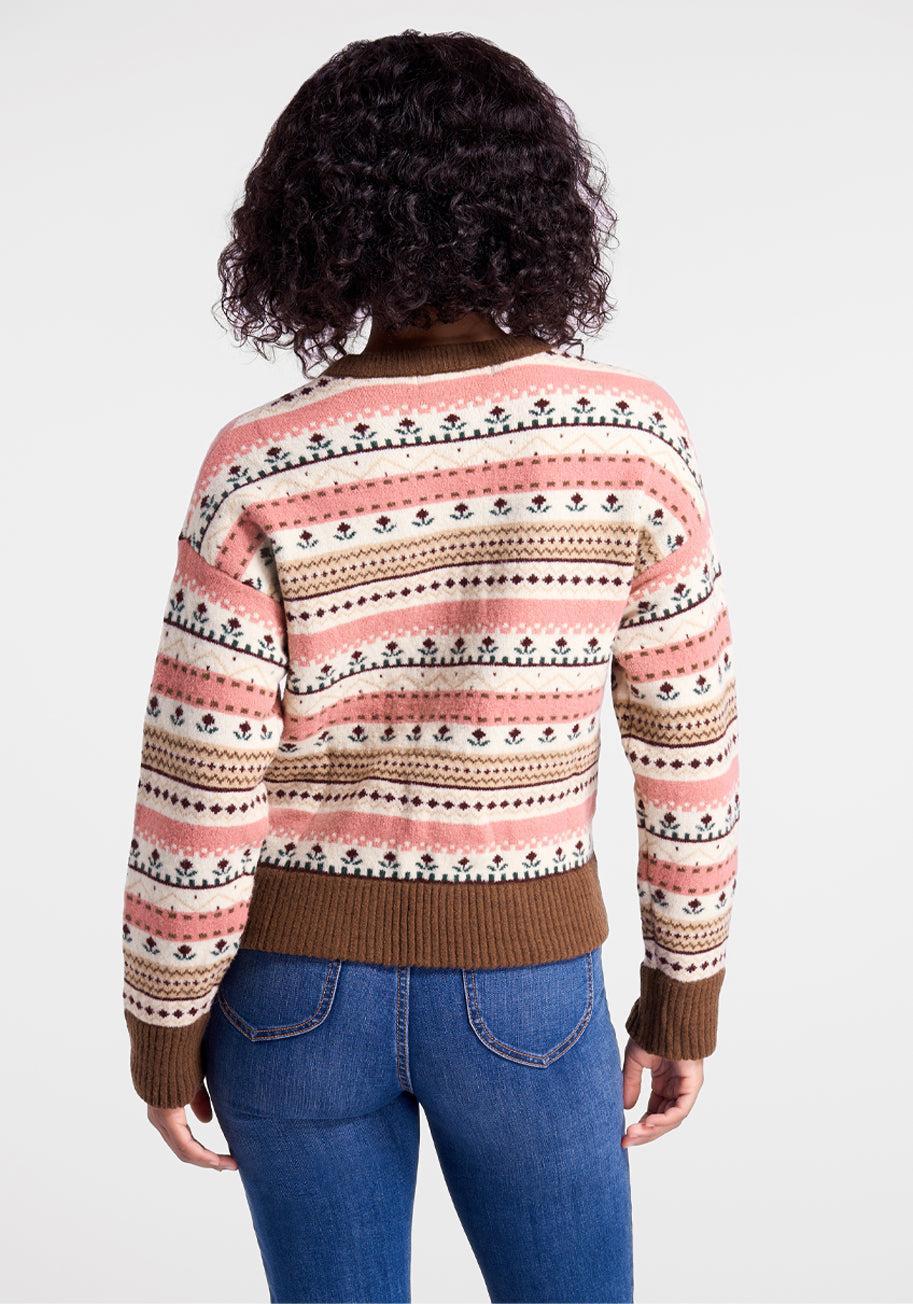 Tulip Farm Fair Isle Sweater Product Image
