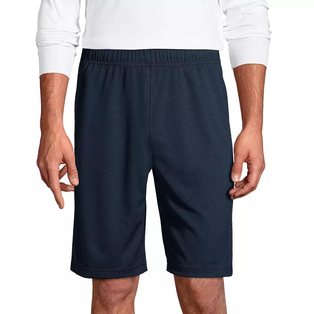 Men's Lands' End Mesh Gym Shorts, Size: Small, Green Product Image