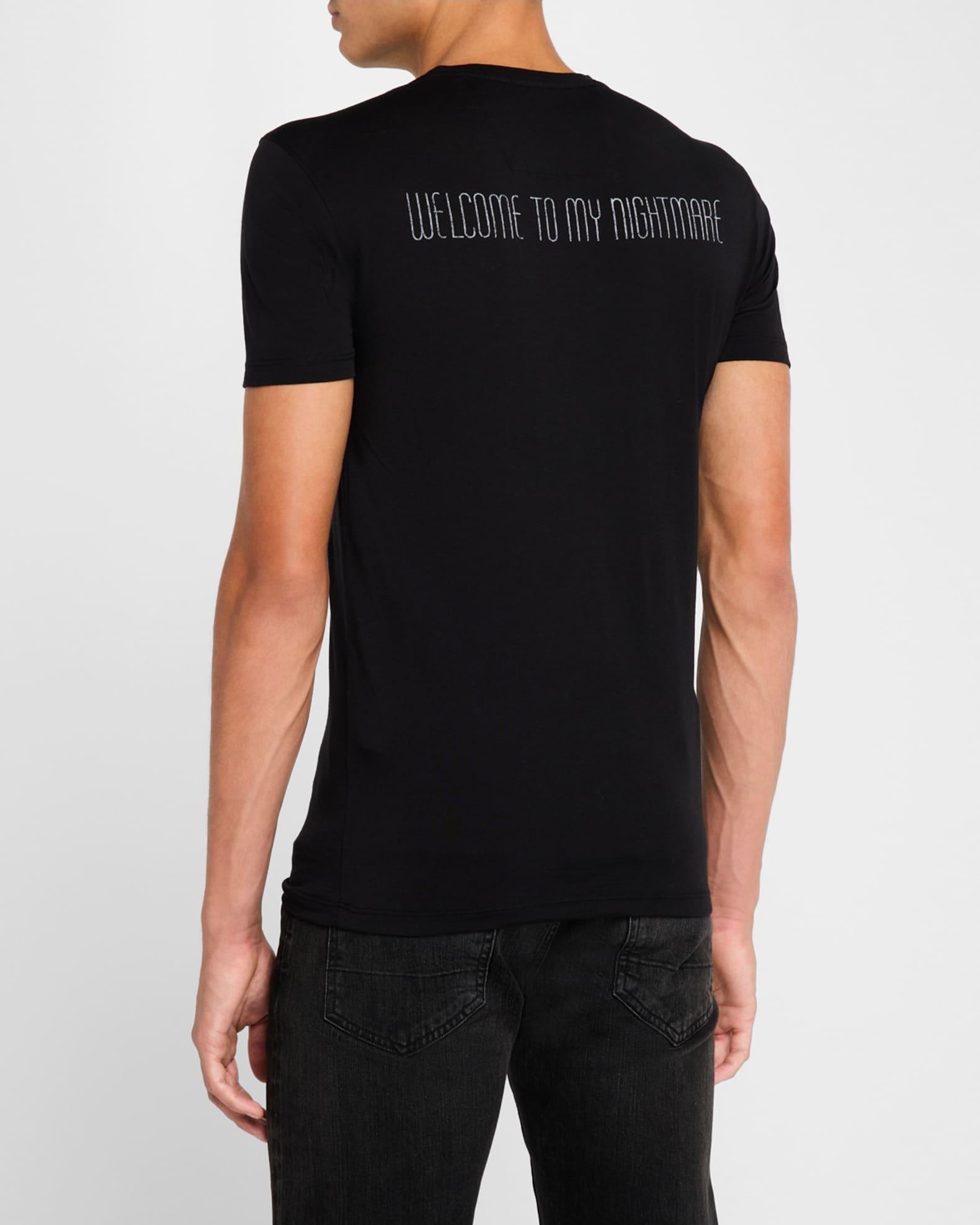 Mens Alice Cooper Top Hat T-Shirt Product Image