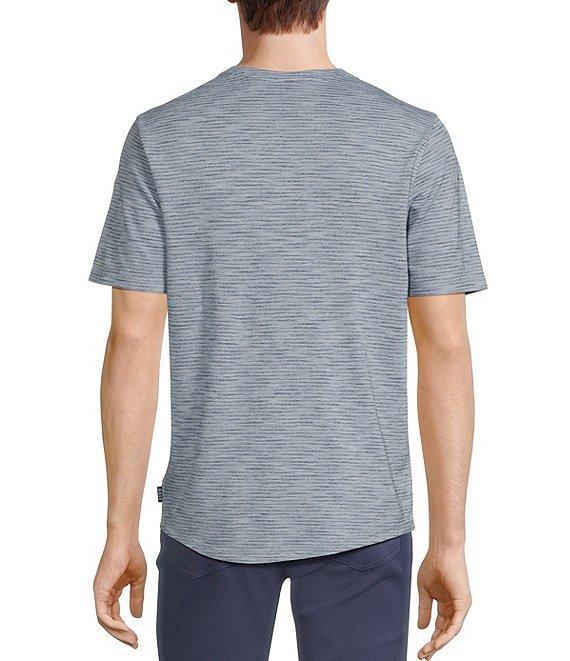Rowm Tourister Short Sleeve Spacedye Henley Shirt Product Image