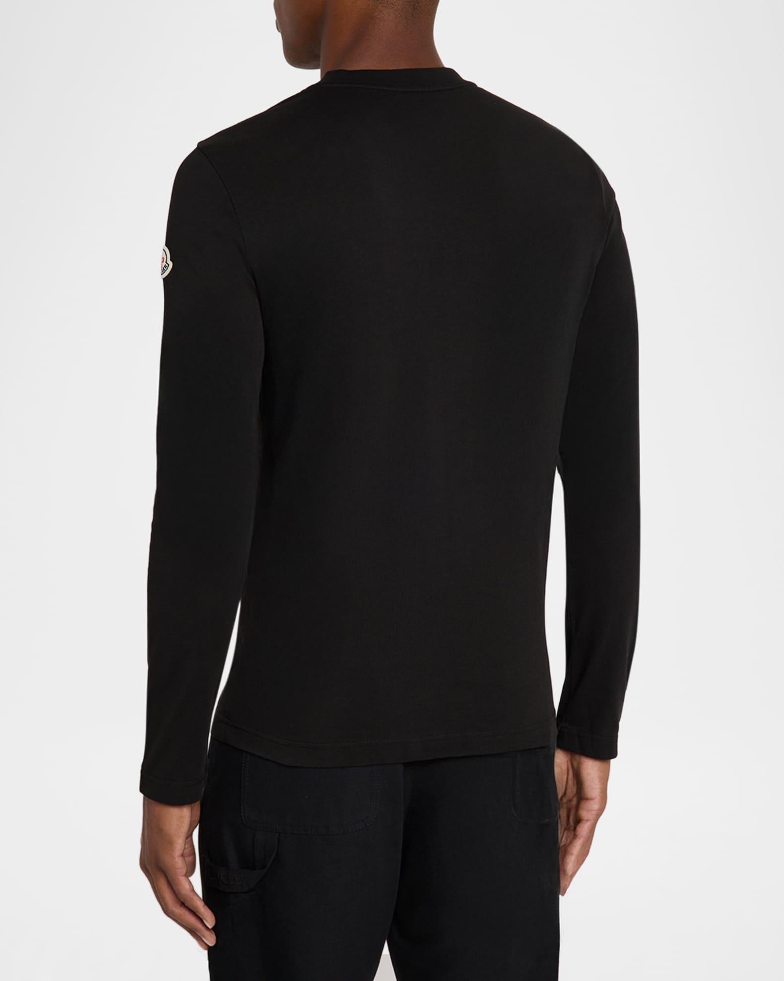 Men's Logo Script Slim Long-Sleeve T-Shirt Product Image