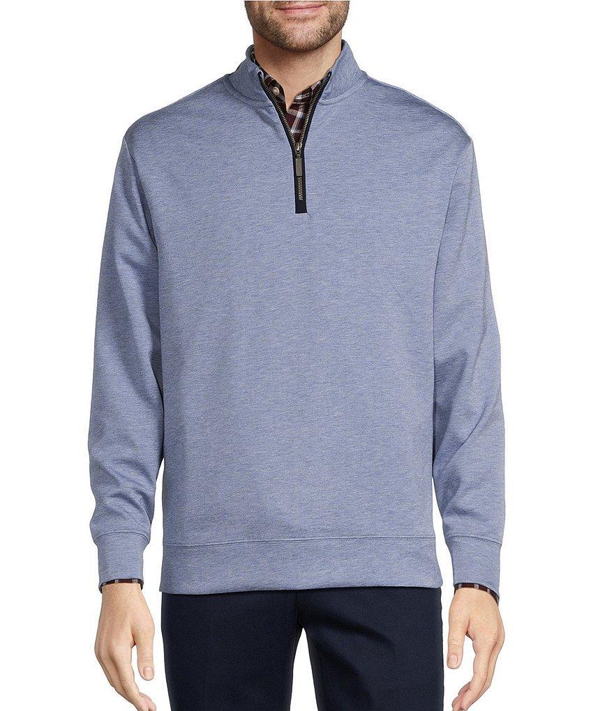 TravelSmart Long-Sleeve Quarter-Zip Solid Pullover Product Image