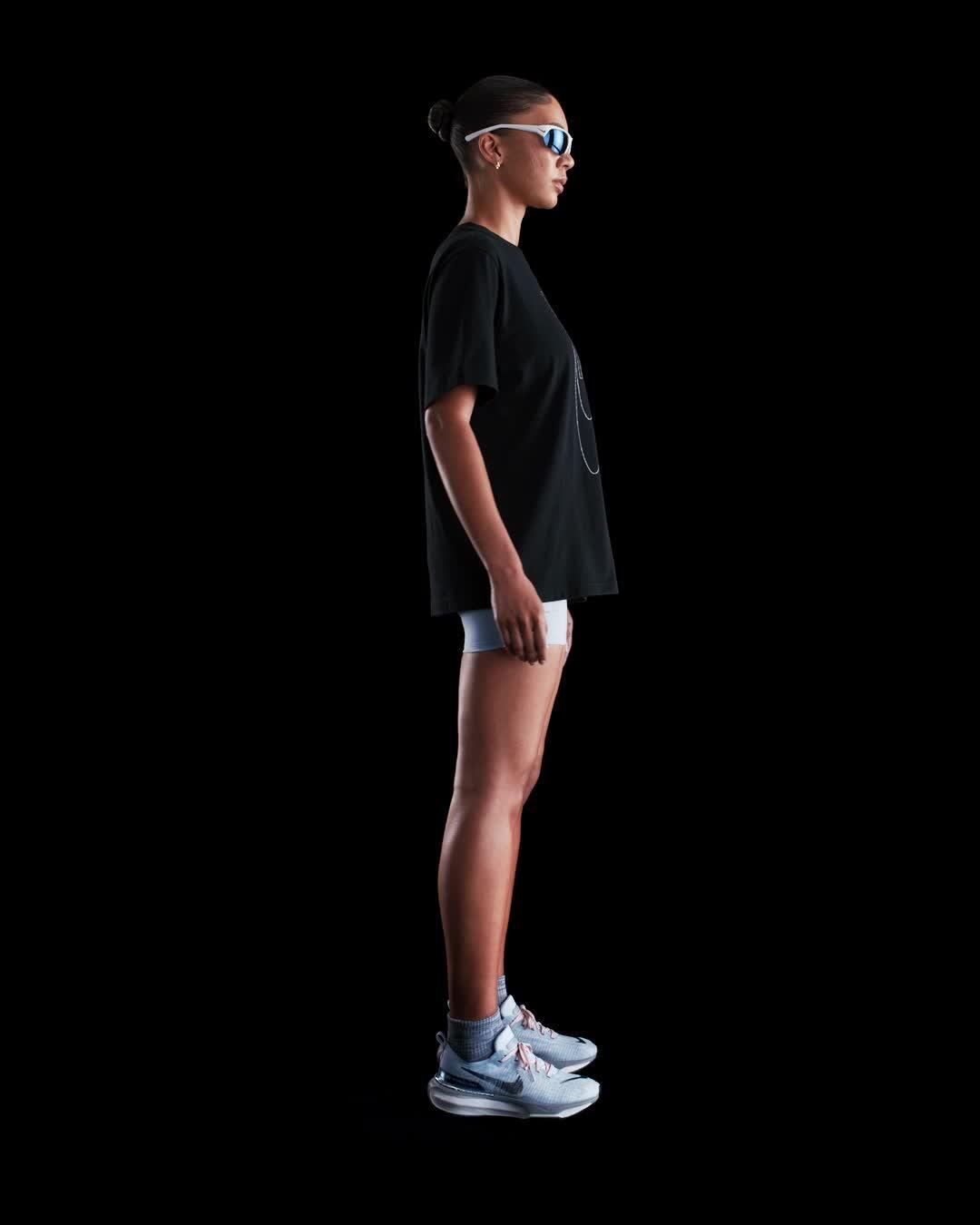 Nike After Dark Tour Women's Oversized Short-Sleeve Graphic T-Shirt Product Image