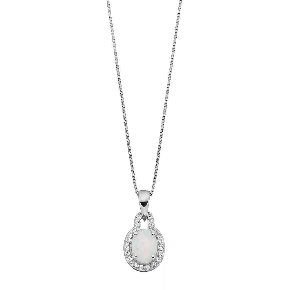 Gemminded 14k Rose Gold Over Silver Amethyst & White Topaz Oval Halo Pendant Necklace, Women's, Size: 18", Pink Tone Product Image