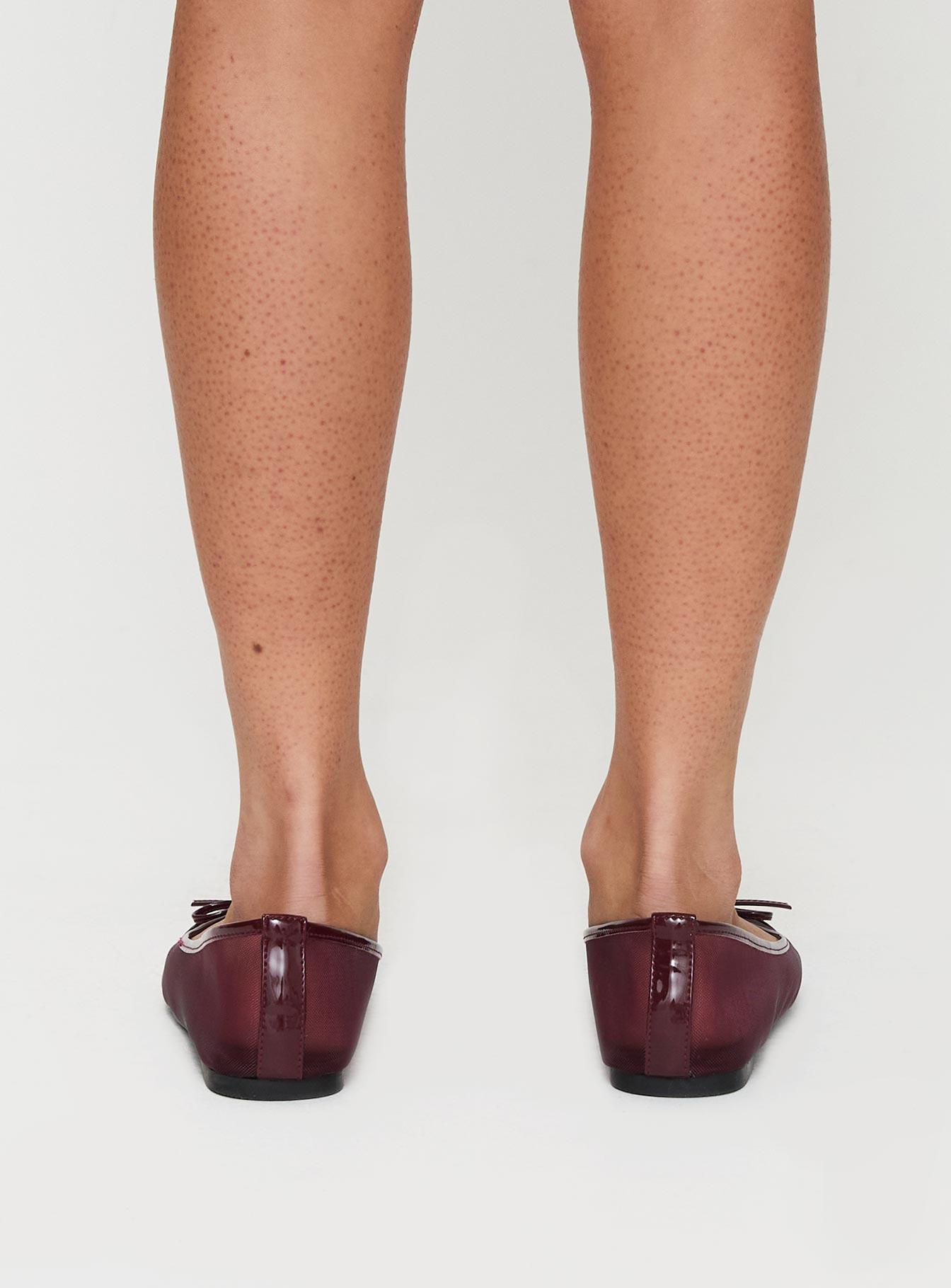 Therapy Ally Ballet Flats Cherry Product Image